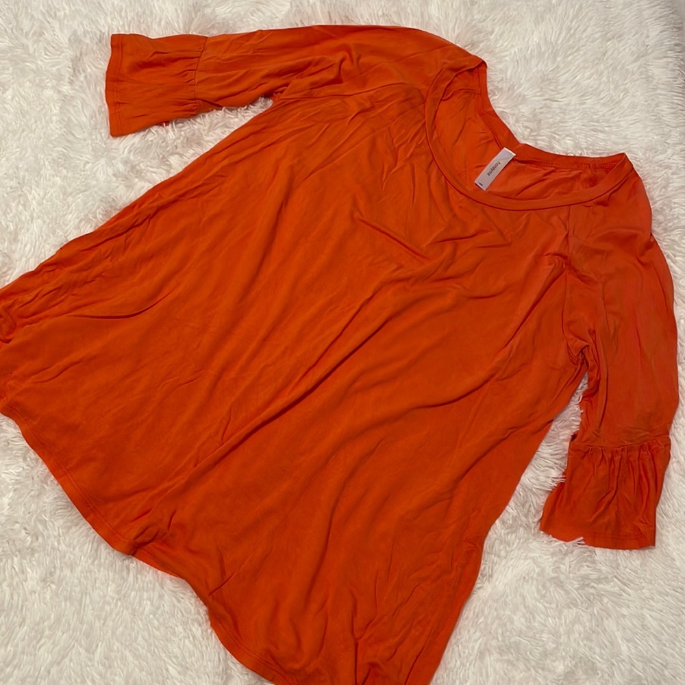 Orange shirt